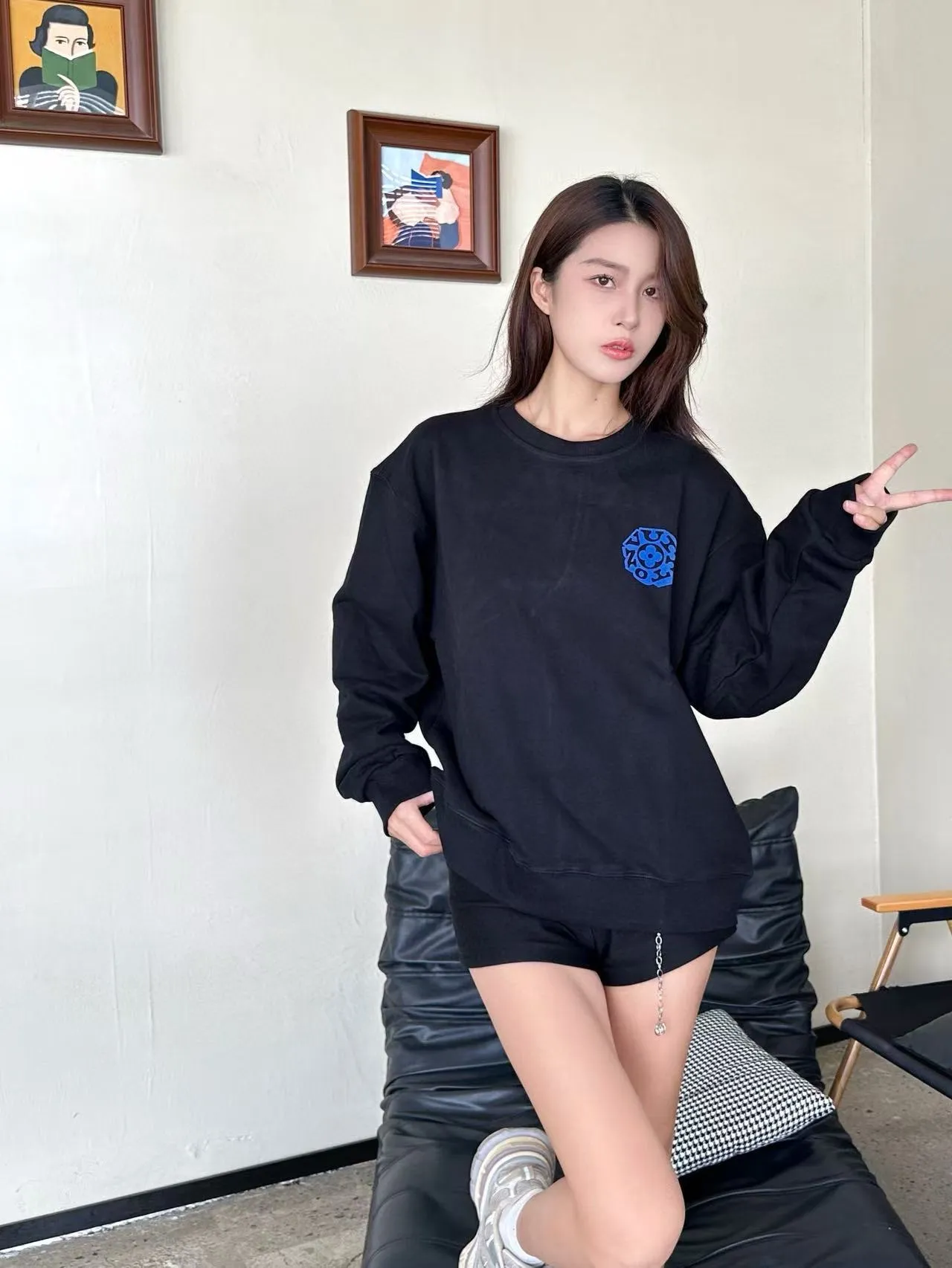 Louis Vuitton/ 25Fw Blue logo